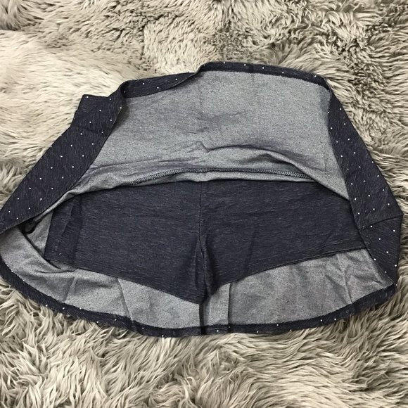 CRB | Girl's Skort | Denim | Silver | Dots | XLarge - Picture 2 of 3